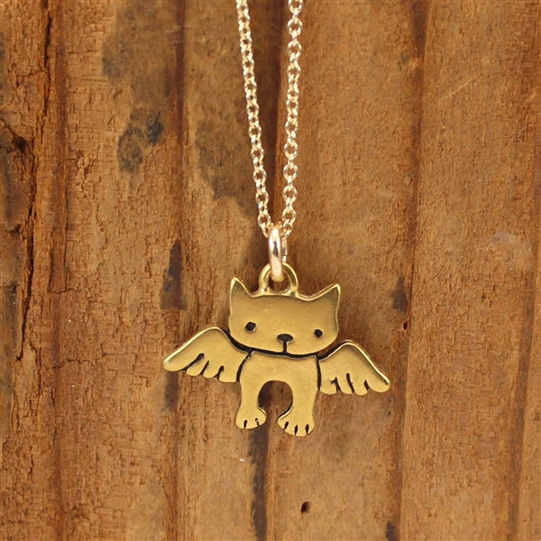 Cute Cat Necklace Funny Animal Stainless Steel Pendant Men - Temu